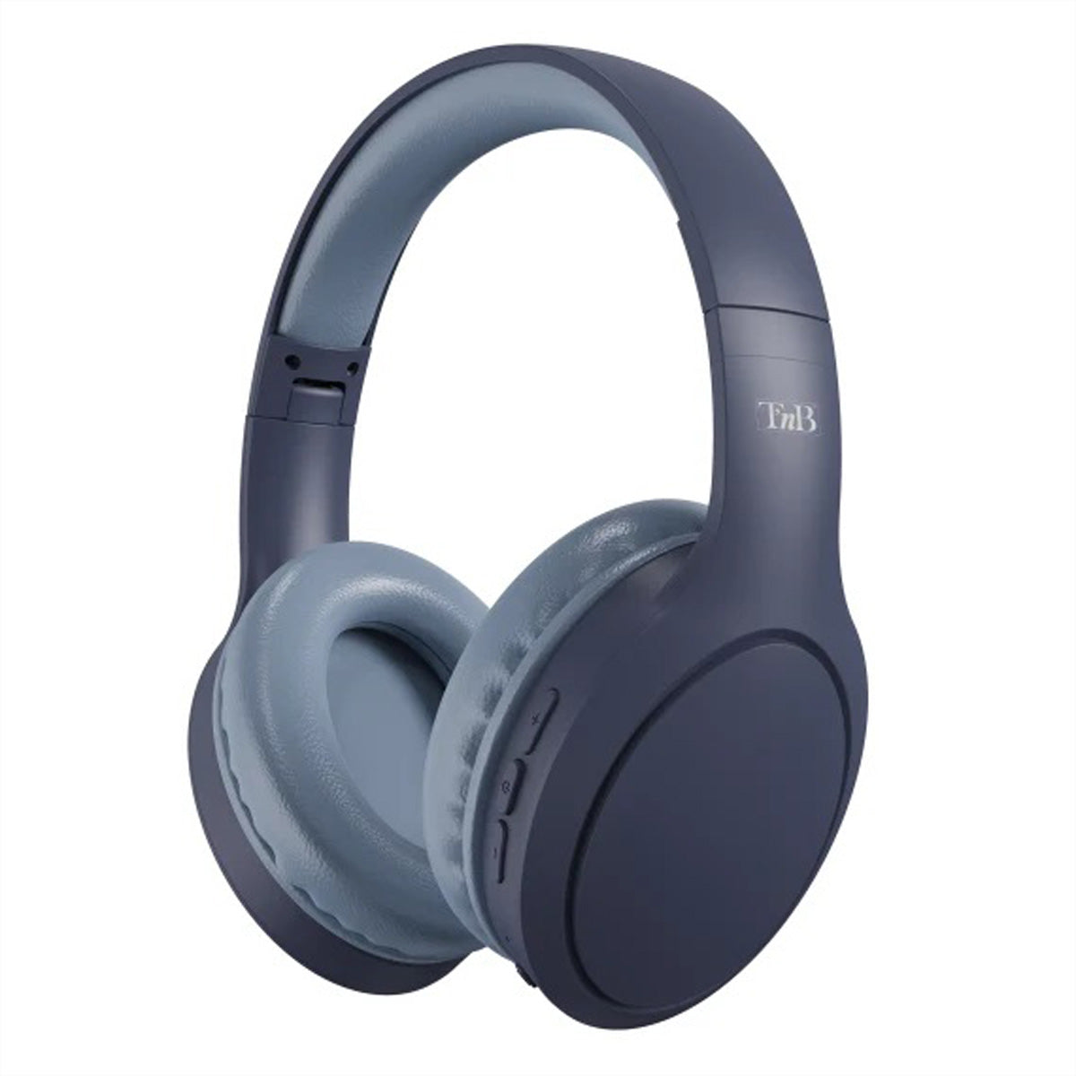 T'nB Tone On-Ear Kopfhörer – Stereo, Kabel + BT, 3,5 mm Klinke, Blau, BT 5.1