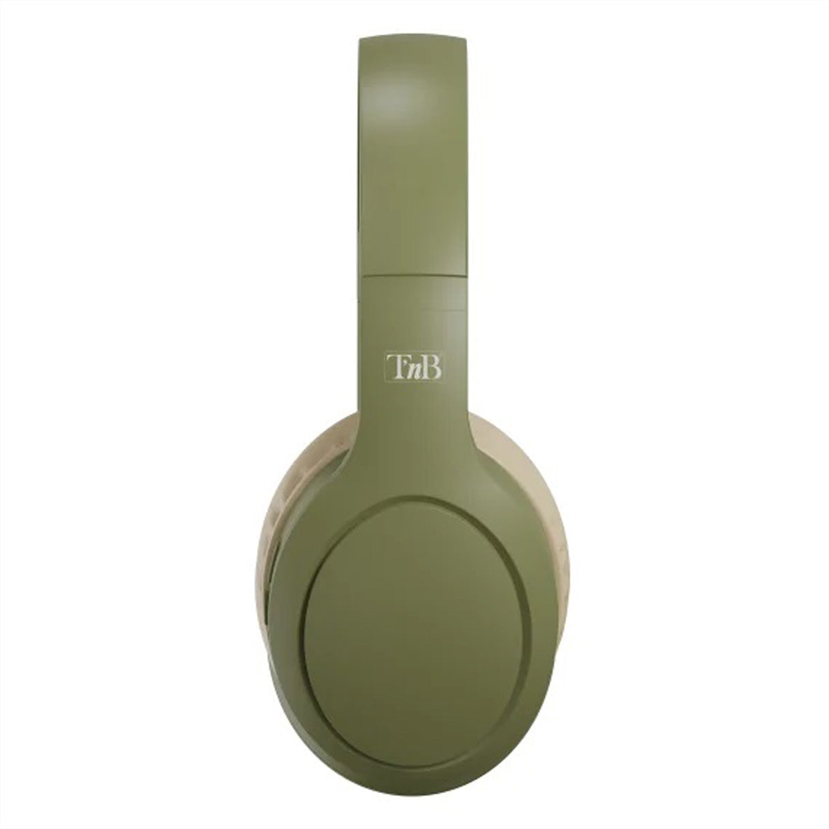 T'nB Tone On-Ear Kopfhörer – Stereo, Kabel + BT, Olivgrün, BT 5.1