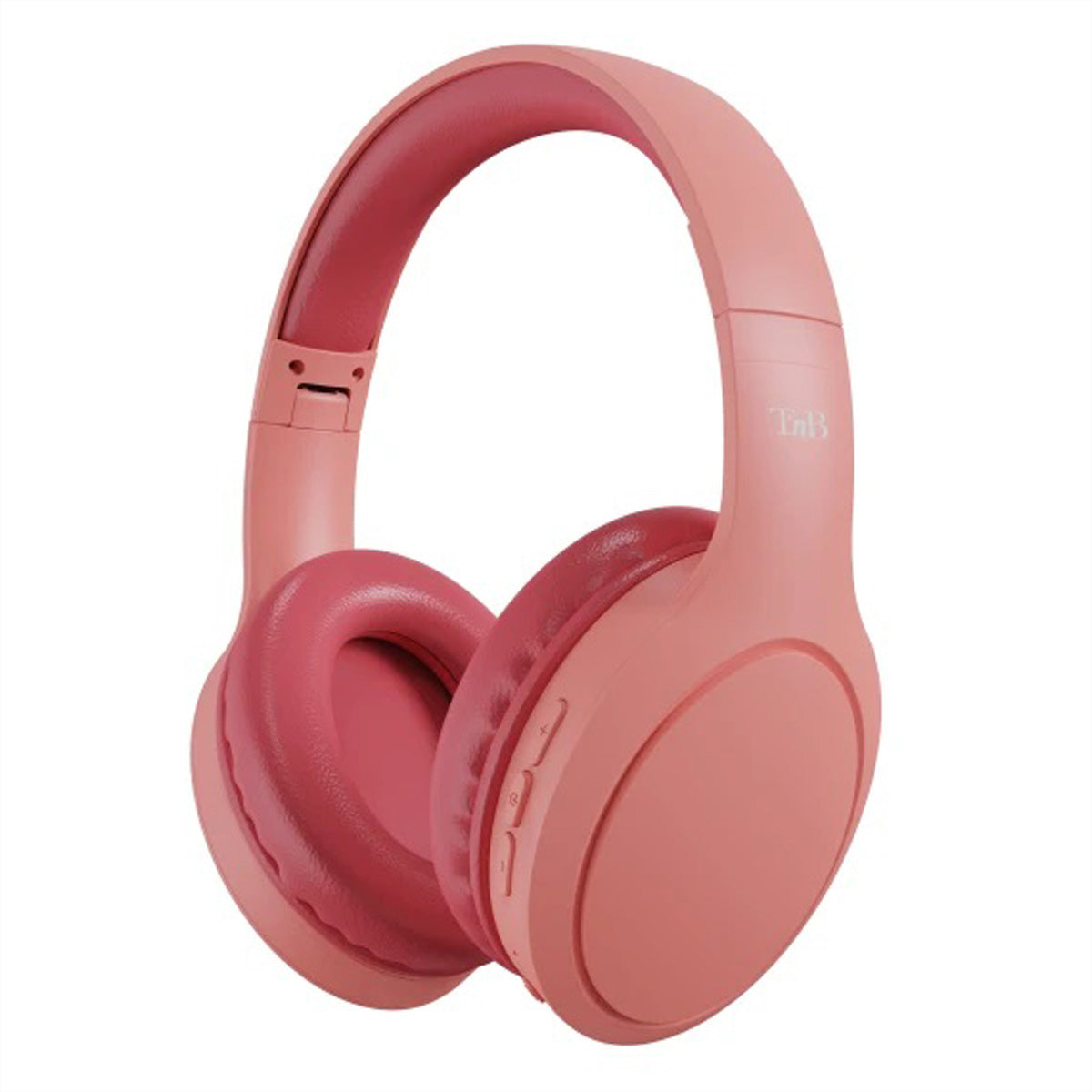 T'nB Tone On-Ear Kopfhörer – Stereo, Kabel + BT, 3,5 mm Klinke, faltbar, Terrakotta, BT 5.1