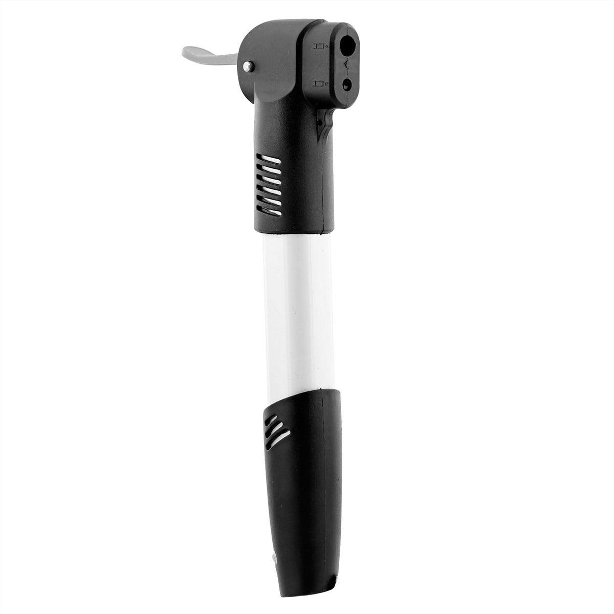 T'nB Handpumpe – Höhe 420 mm, Durchmesser 30 mm – für Fahrrad, Schrader/Presta-Ventile