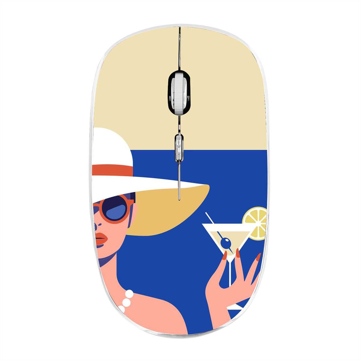 T'nB COCKTAIL EXCLUSIV – Maus – Kabellos (2,4 GHz), beidhändig, mehrfarbig