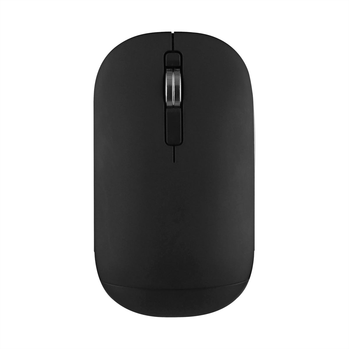 T'nB iClick Dual Connect – Maus – Kabellos (Bluetooth/2,4 GHz), 1200 DPI, beidhändig, Schwarz