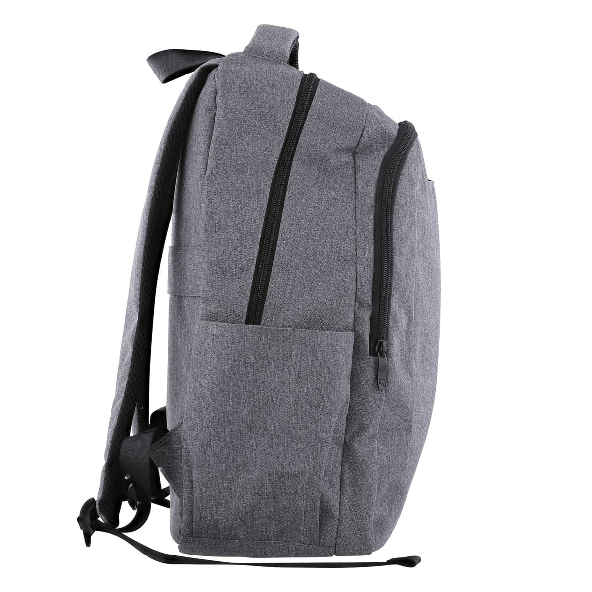 T'nb Notebook-Rucksack bis 15" – gepolstert, 75 % RPET – Grau
