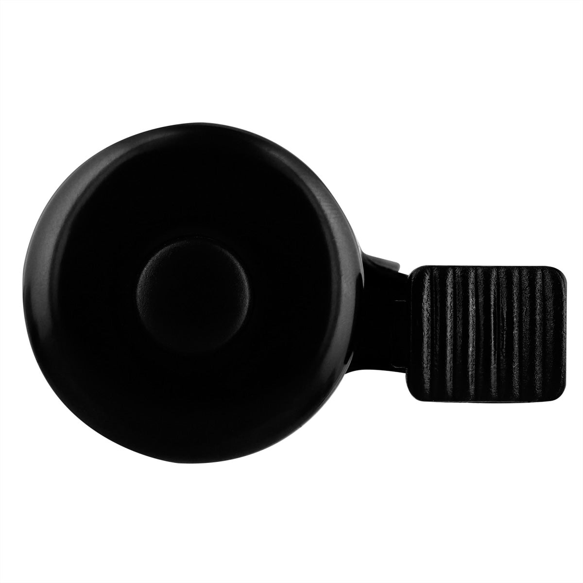 T'nB Lenkerklingel – Stahl-Dome, kompakt – für Lenker Ø 25 mm – 55×35×40 mm – schwarz – 1 Stk.