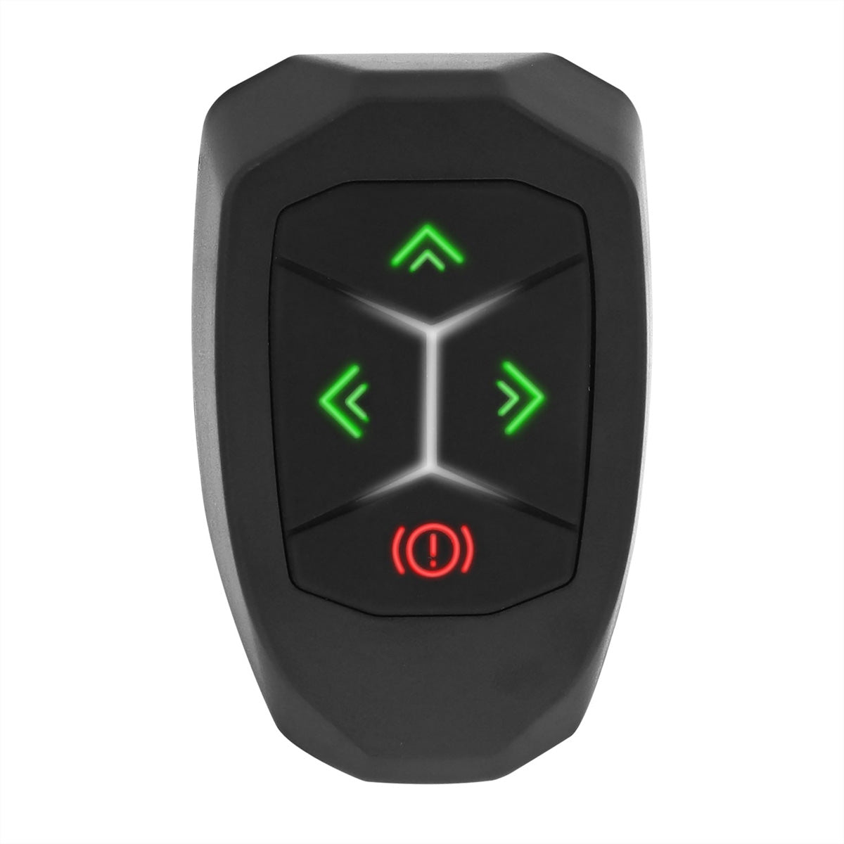 T'nB – LED-Signalweste – Schwarz/Gelb, Polypropylen, 4 h Autonomie, wasserbeständig