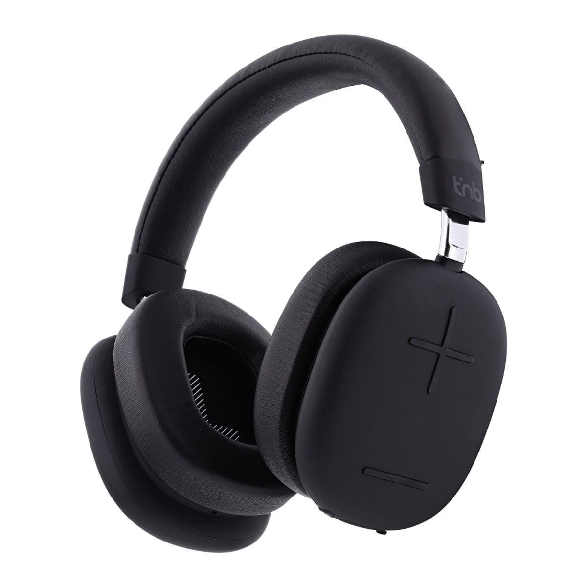T'nB BOUNCE CBBNCANCBK Over-Ear Kopfhörer – Kabel + BT, ANC, Schwarz, BT 5.3