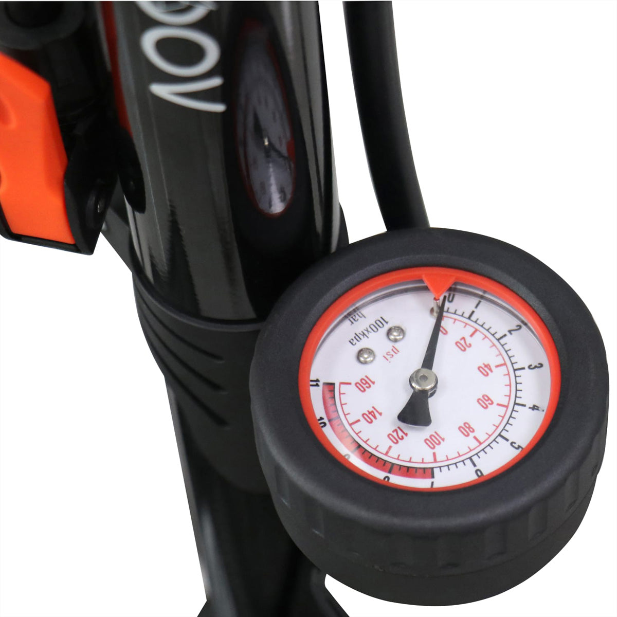 T'nB UMPUMPFL Universalfusspumpe – 11 bar, Höhe 950 mm – für Presta/Schrader/Dunlop-Ventile