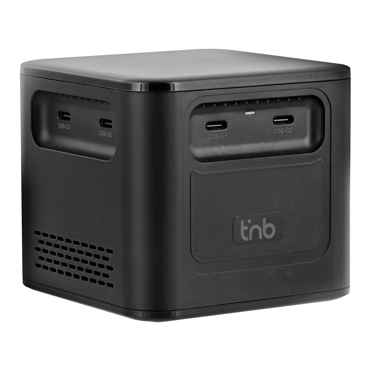 T'nB USB-Desktop-Ladegerät 380 W – USB-C×3 – PD 3.1, QC 3.0 – schwarz