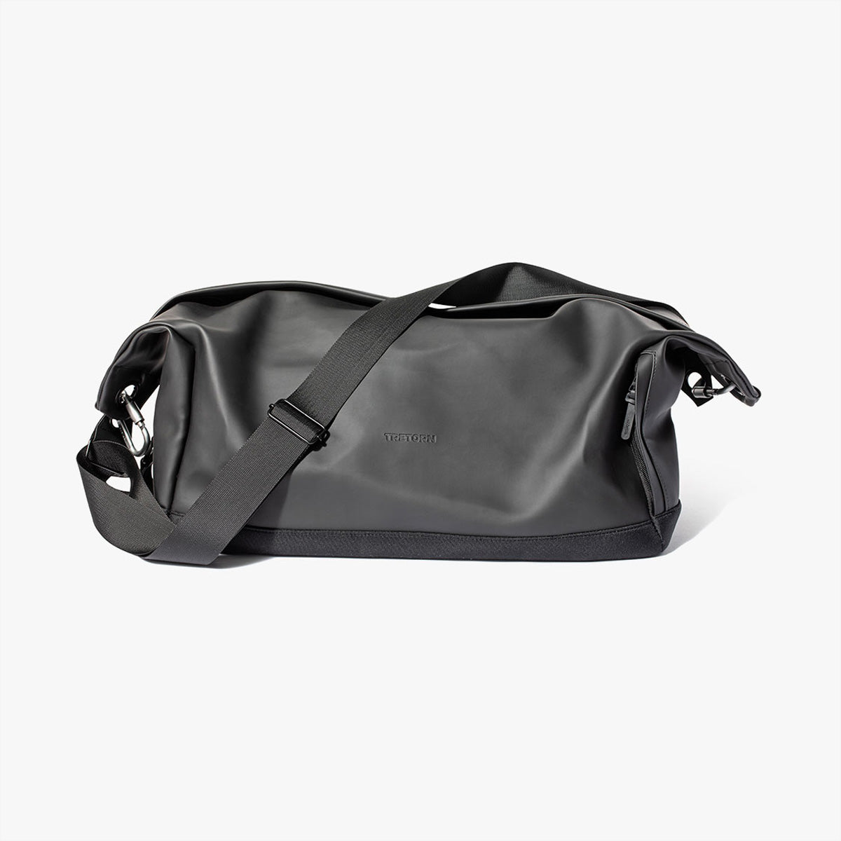 Tretorn Sporttasche Malmo – wasserabweisend, PU, schwarz, 25 × 50 × 22 cm