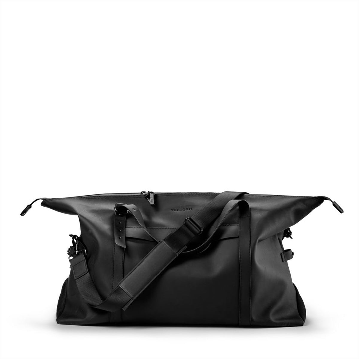 Tretorn Fårö – Reisetasche, PU, Schwarz, 56 × 40 × 25 cm