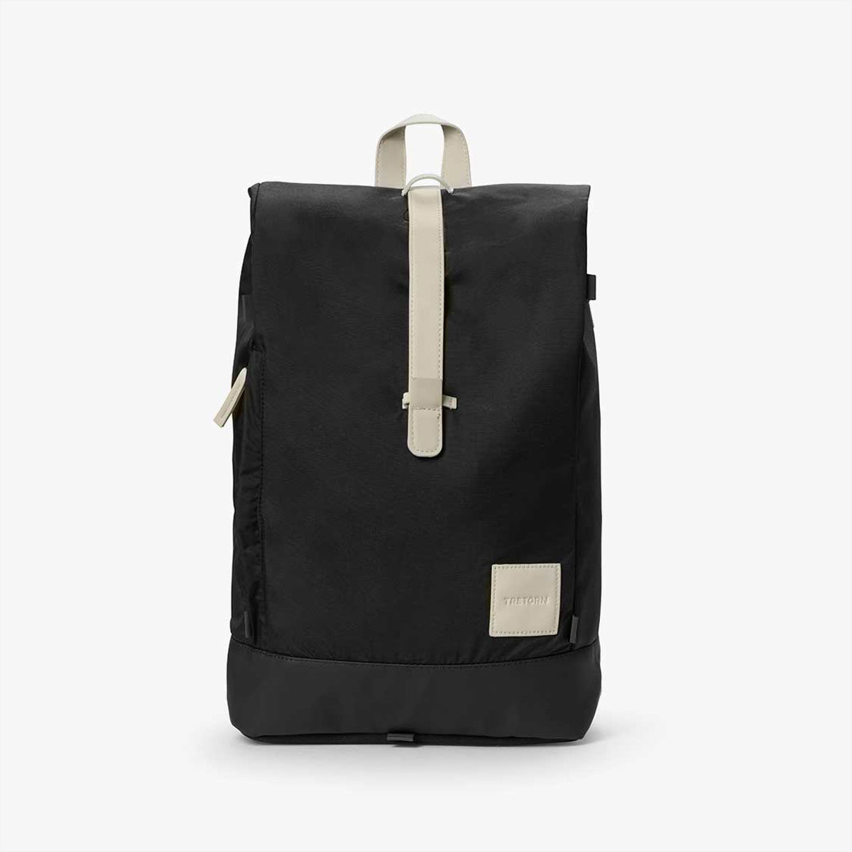 Tretorn Notebook-Rucksack Ghost Net Rolltop – Schwarz/Sand, 260 × 430 × 160 mm