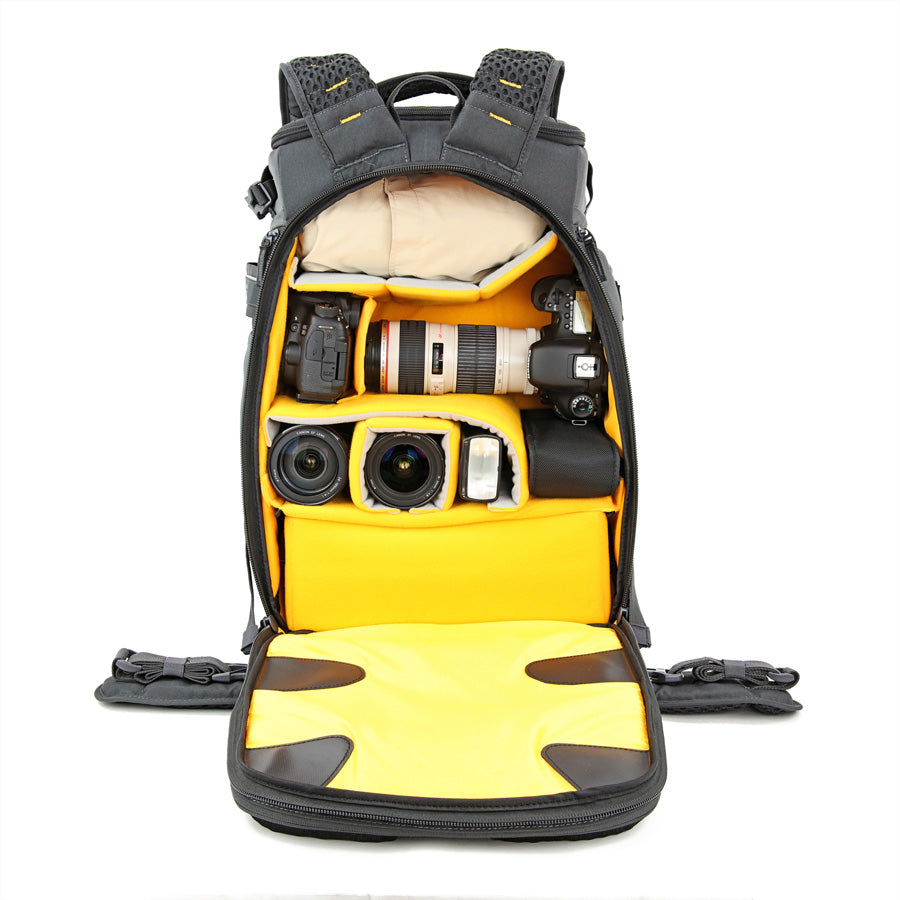 Vanguard Alta Sky 51D Rucksack – Innen 320 × 200 × 510 mm – für 15″ Laptop – Grau