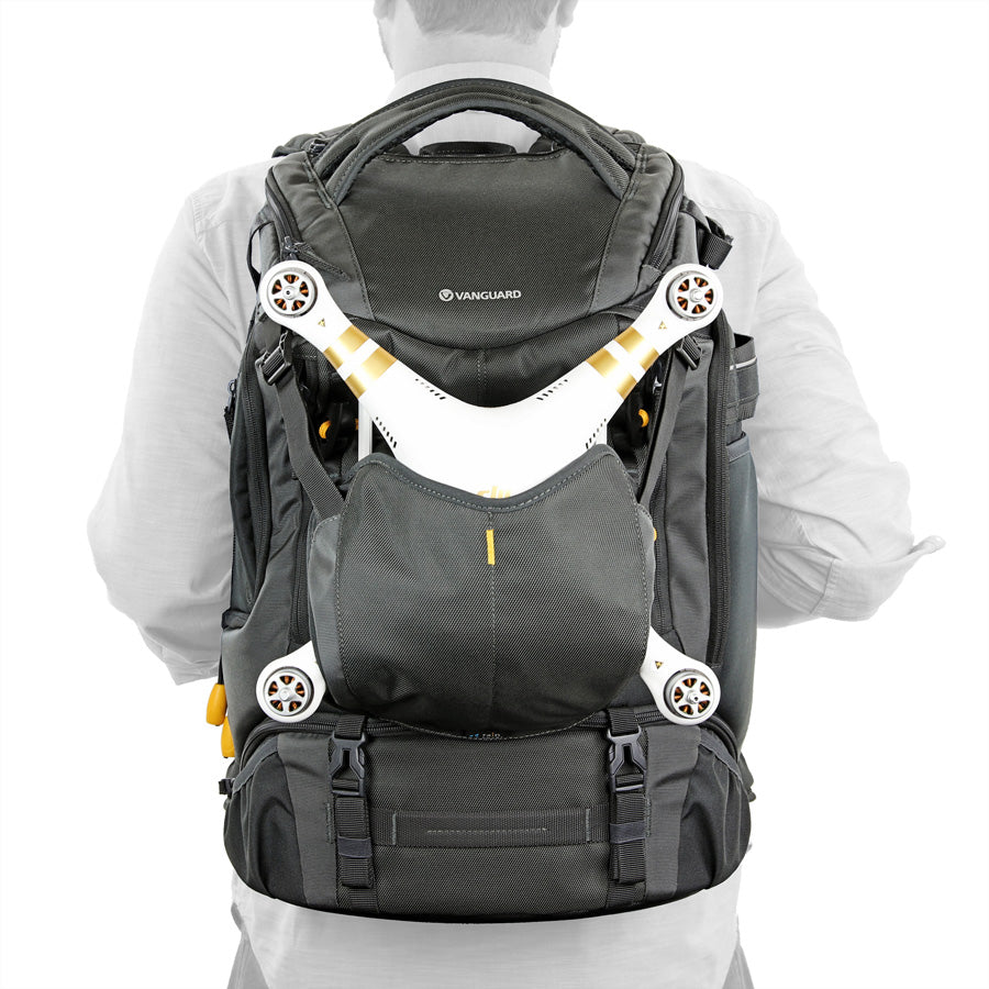 Vanguard Alta Sky 51D Rucksack – Innen 320 × 200 × 510 mm – für 15″ Laptop – Grau