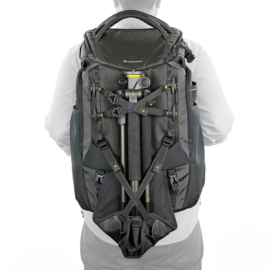 Vanguard Alta Sky 53 Rucksack – 1–2 DSLR, 6–8 Objektive – für 17″ Notebook – Grau