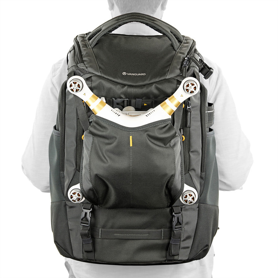 Vanguard Alta Sky 53 Rucksack – 1–2 DSLR, 6–8 Objektive – für 17″ Notebook – Grau