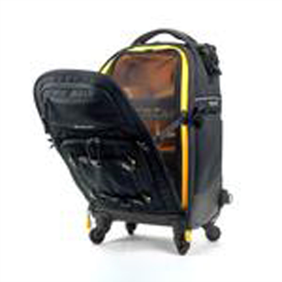 Vanguard Alta Fly 58T Trolley-Rucksack – für 1–2 Pro-DSLRs, 4–6 Objektive – 14″ Laptop-Fach – Schwarz