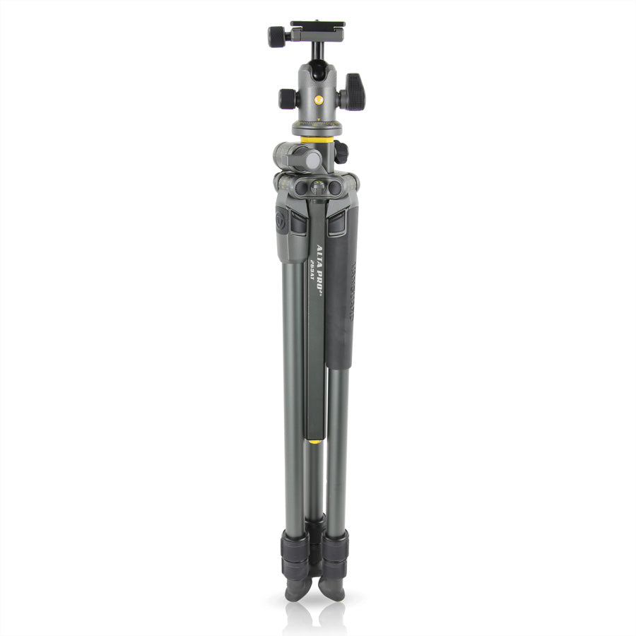 Vanguard Alta Pro 2+ 263AB100 Stativ – 173,4 cm – 7 kg – 3 Abschnitte, Twist-Lock – Grau