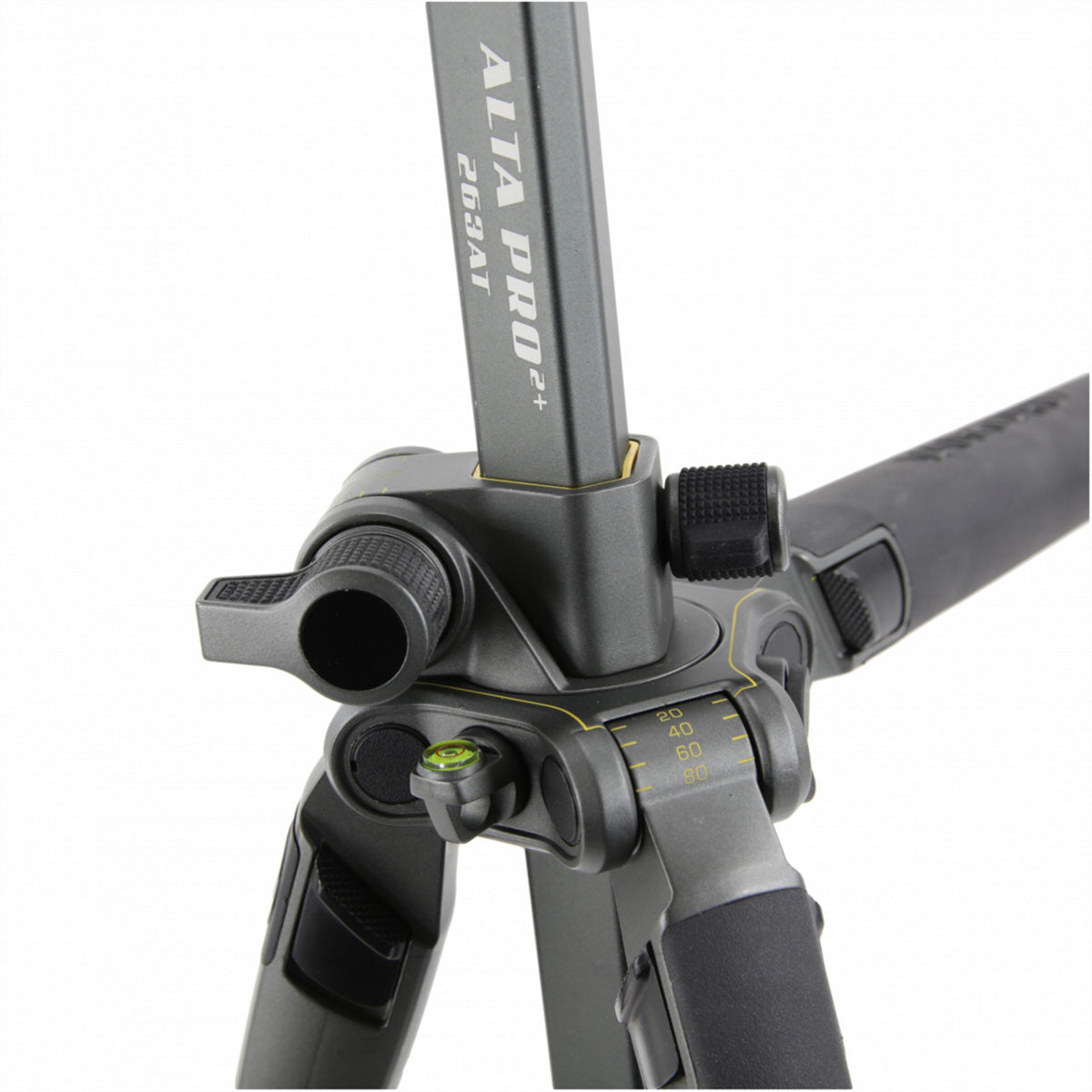 Vanguard Alta Pro 2+ 263AT Stativ – bis 63 cm – Traglast 7 kg – Grau