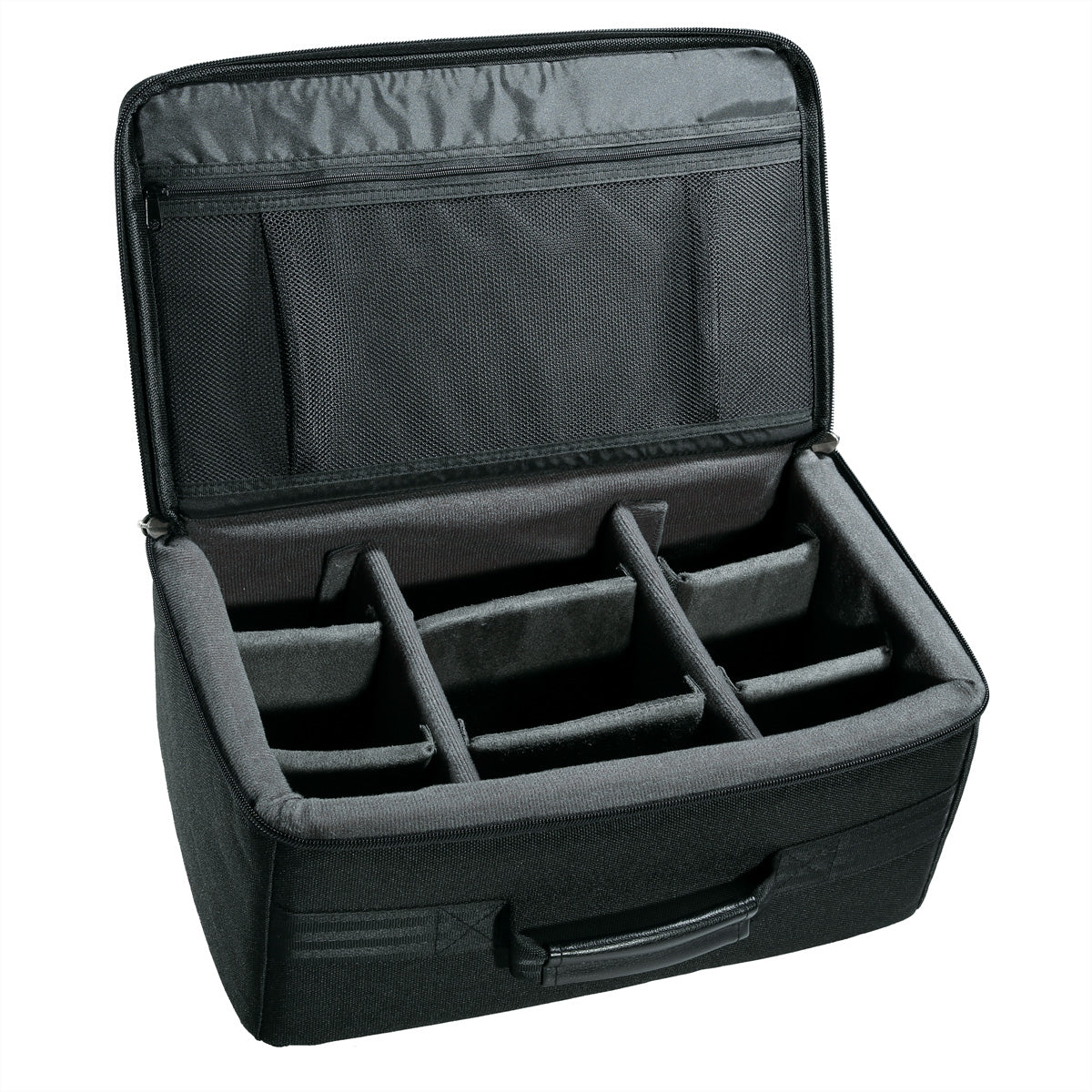 Vanguard Divider Bag 37 Fototasche – Innenmaße 345 × 205 × 150 mm – für 2 DSLR mit Griffen, bis zu 4 Objektive