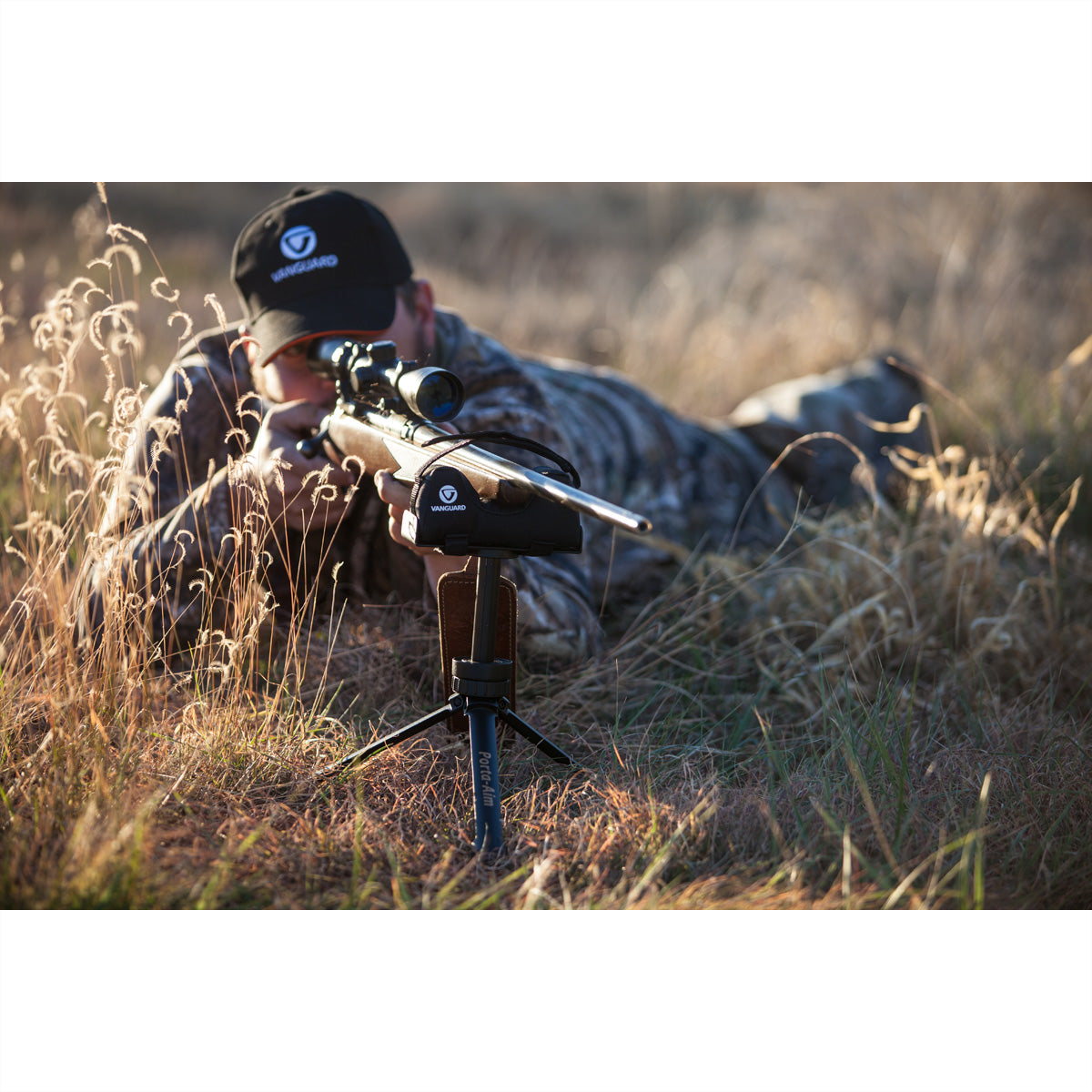 Vanguard Porta Aim Gewehrauflage – 75 × 80 × 42,5 mm – Schwarz