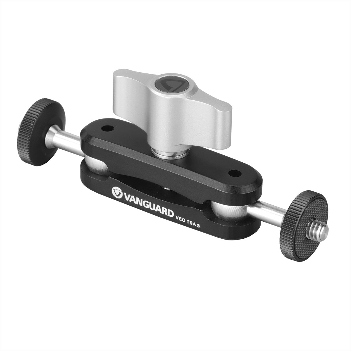 Vanguard VEO TSA S Stativ-Stützarm – für Stative/Zubehör mit 1/4"-Gewinde (3/8" mit Adapter) – Silber