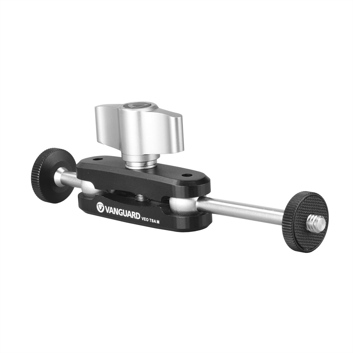 Vanguard VEO TSA M Stützarm – max. Tragfähigkeit 2 kg – für 1/4"-Gewinde (3/8" mit Adapter) – Silber