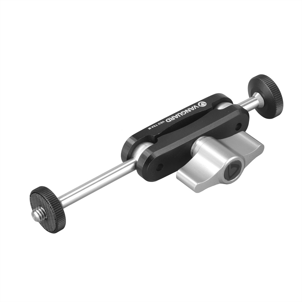 Vanguard VEO TSA M Stützarm – max. Tragfähigkeit 2 kg – für 1/4"-Gewinde (3/8" mit Adapter) – Silber
