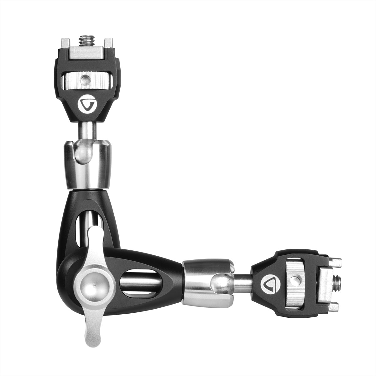 Vanguard VEO TSA DLX M Stützarm – 3 kg, 113–180 mm – für 1/4"/3/8"-Gewinde – Silber