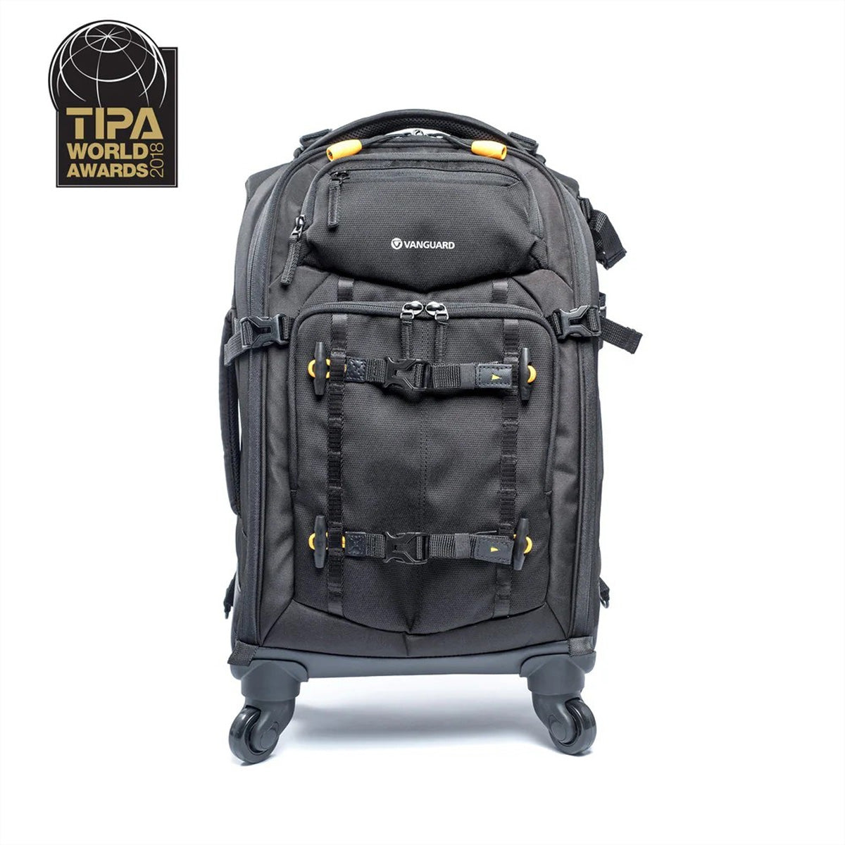 Vanguard ALTA FLY 55T Trolley – 22 l, für 14" Laptop, Rucksack-Trolley – Schwarz