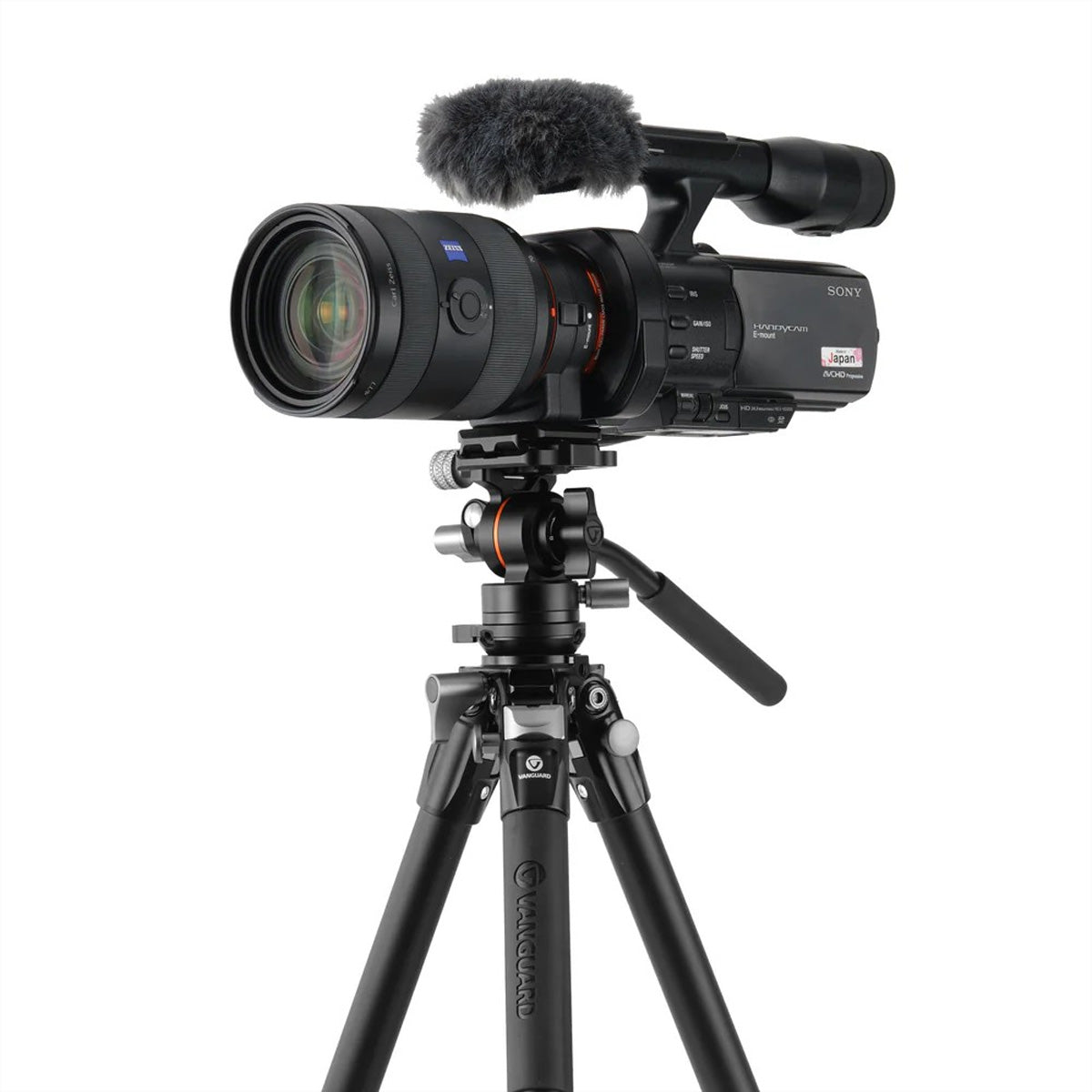 Vanguard ALTA PRO 3VLT 235CV12 Stativ – bis 147,9 cm – Traglast 6 kg – Carbon – Silberfarben