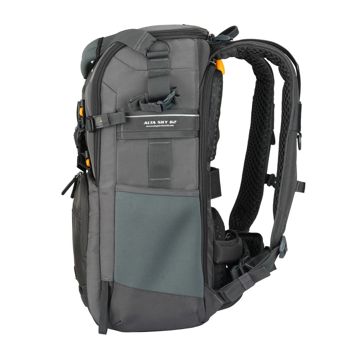 Vanguard ALTA SKY 62 Kamerarucksack – 24 l – für Supertele bis 200–600 mm, 16" Laptop – Anthrazit