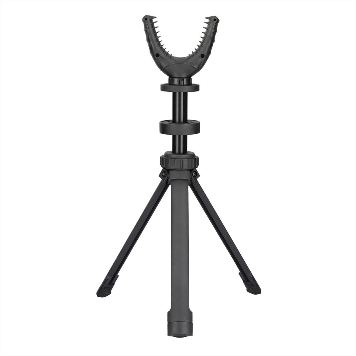 Vanguard PORTA-AIM U Gewehrauflage – Aluminium, 19–28,5 cm höhenverstellbar, 360° schwenkbar – Schwarz