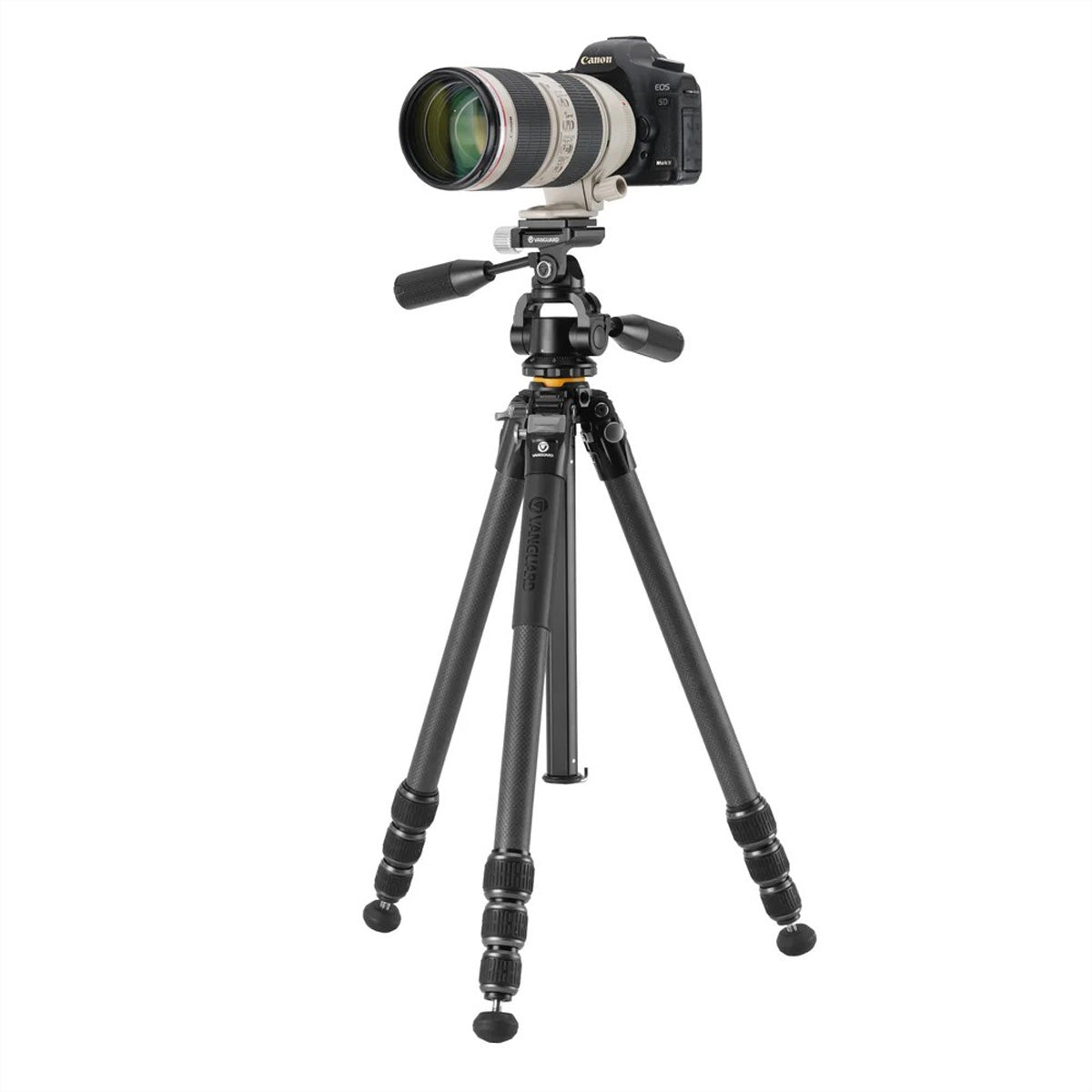 Vanguard VEO 5 264CPS38 Stativ – Carbon, 3-Wege-Kopf – bis 170 cm, 10 kg Traglast