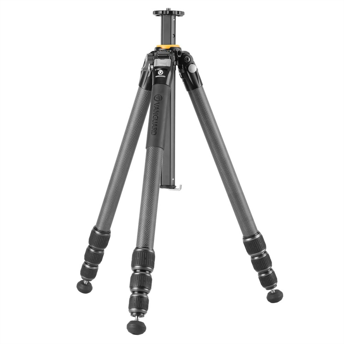 Vanguard VEO 5 304CT Stativ – Carbon, bis 166 cm – Traglast 20 kg – Schwarz