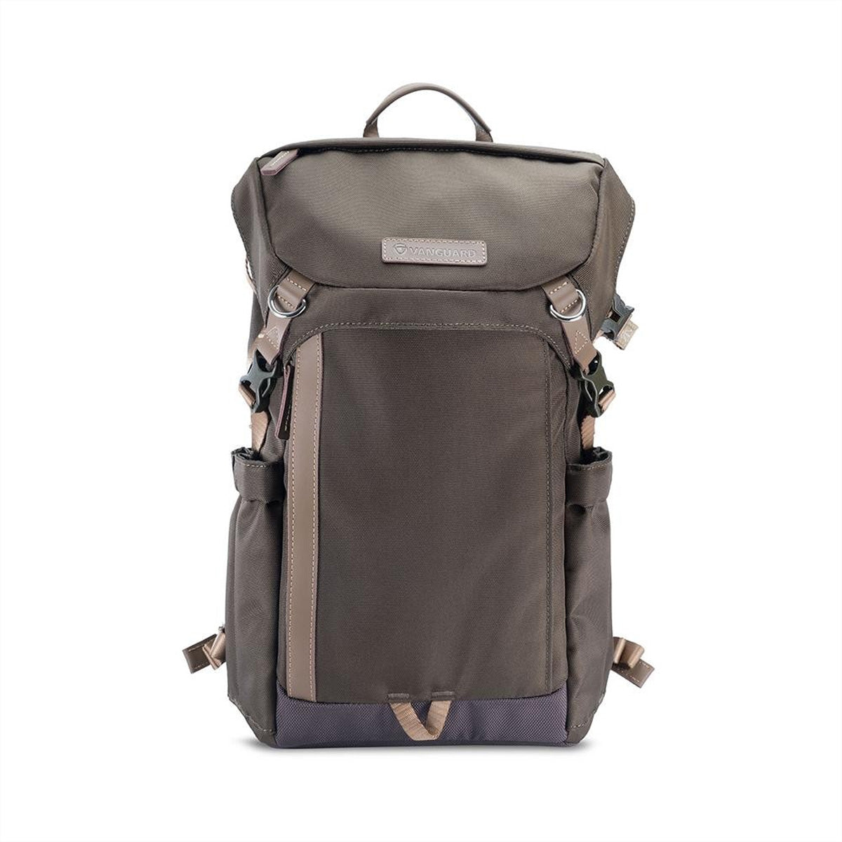 Vanguard VEO GO 42M KG Rucksack – 9,8 l, Tabletfach 9,7" – für VEO 2 GO-Stative – Khaki