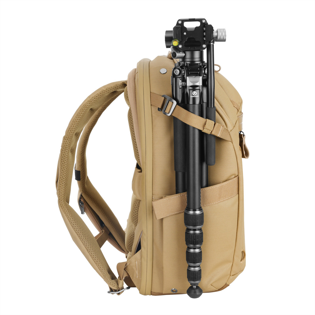 Vanguard VEO METRO B20L BG Fotorucksack – 20 Liter, 420 × 285 × 220 mm – für Laptops bis 14" – Beige