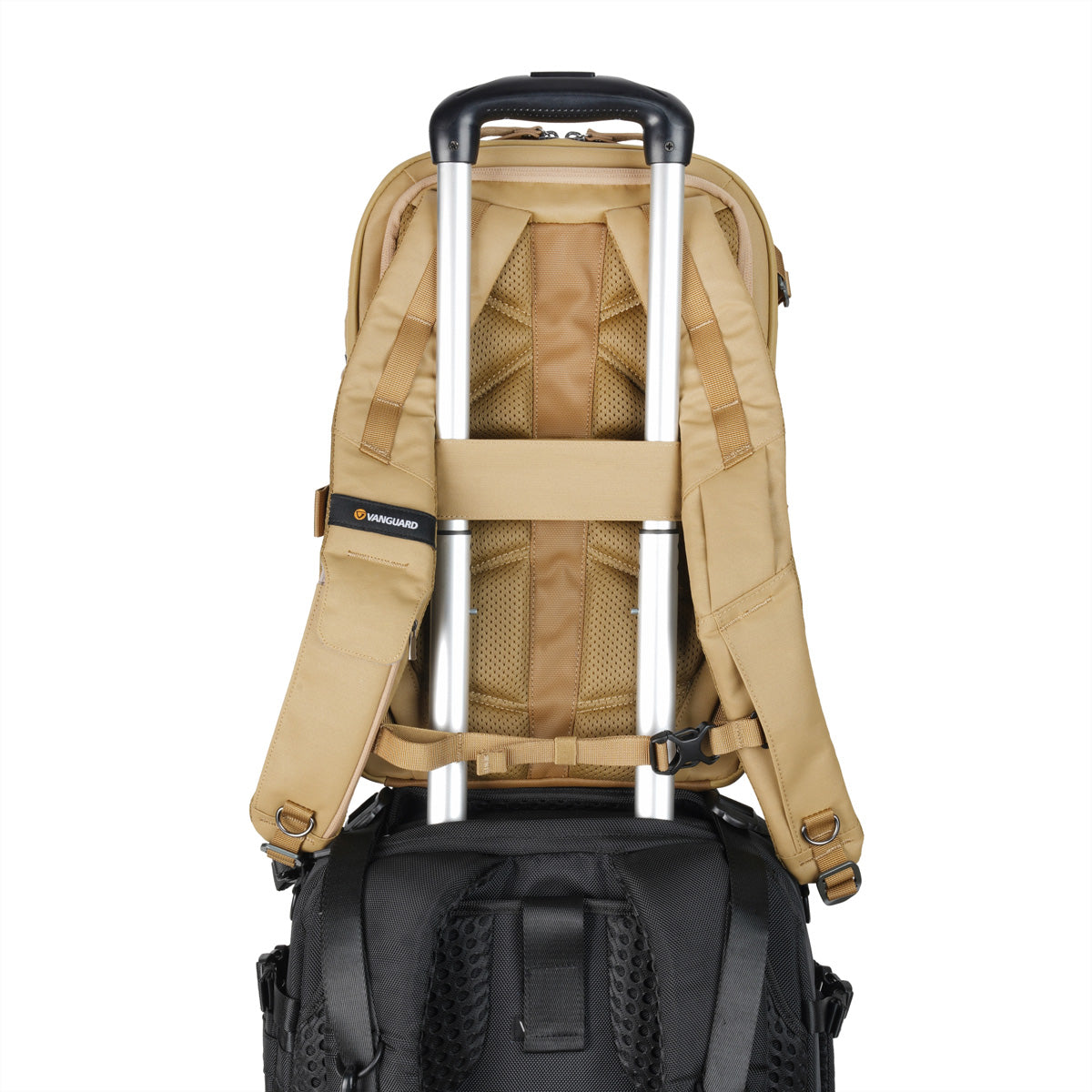 Vanguard VEO METRO B20L BG Fotorucksack – 20 Liter, 420 × 285 × 220 mm – für Laptops bis 14" – Beige