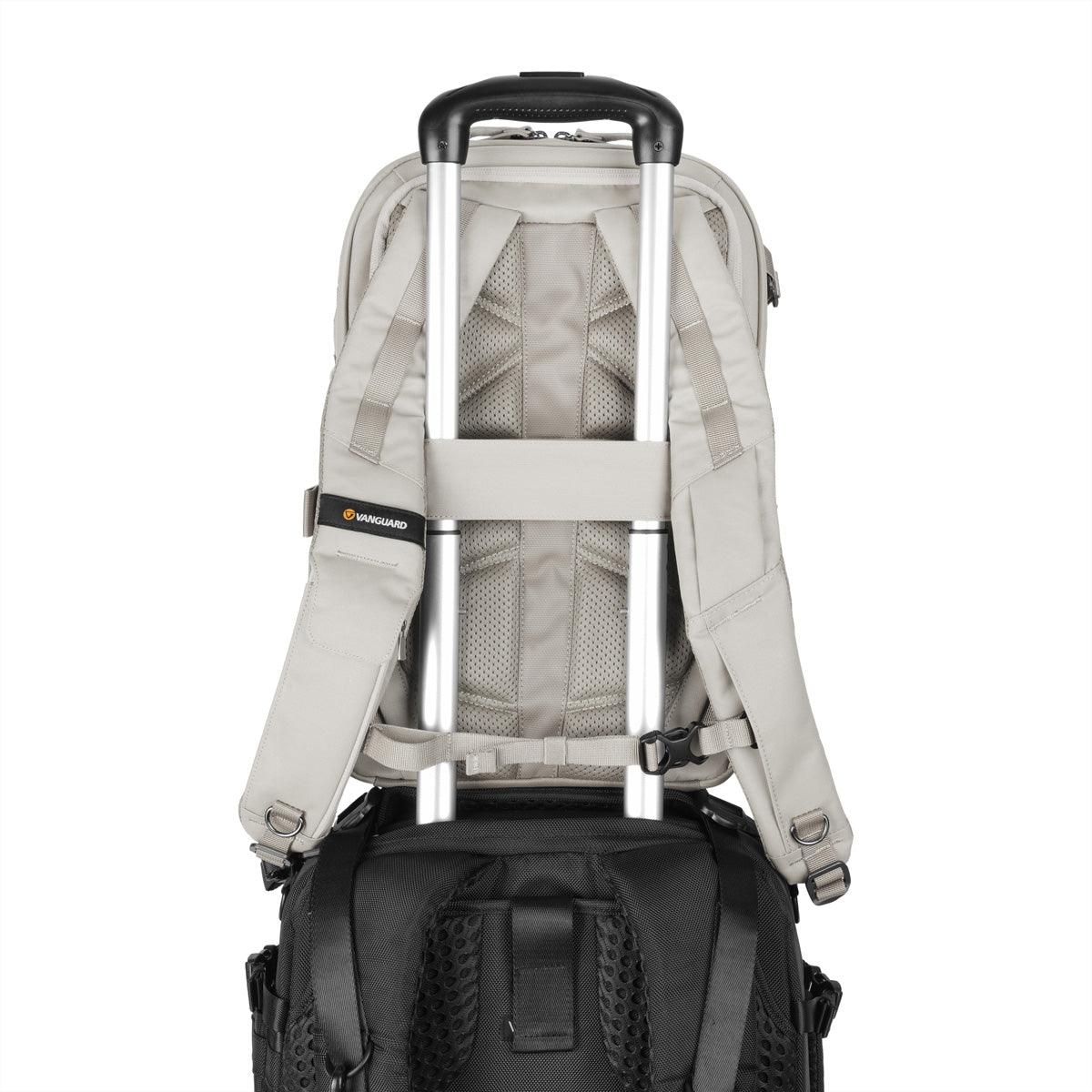 Vanguard VEO METRO B20L CM Fotorucksack – 20 Liter, für Laptops bis 14" – Beige – 420 × 285 × 220 mm
