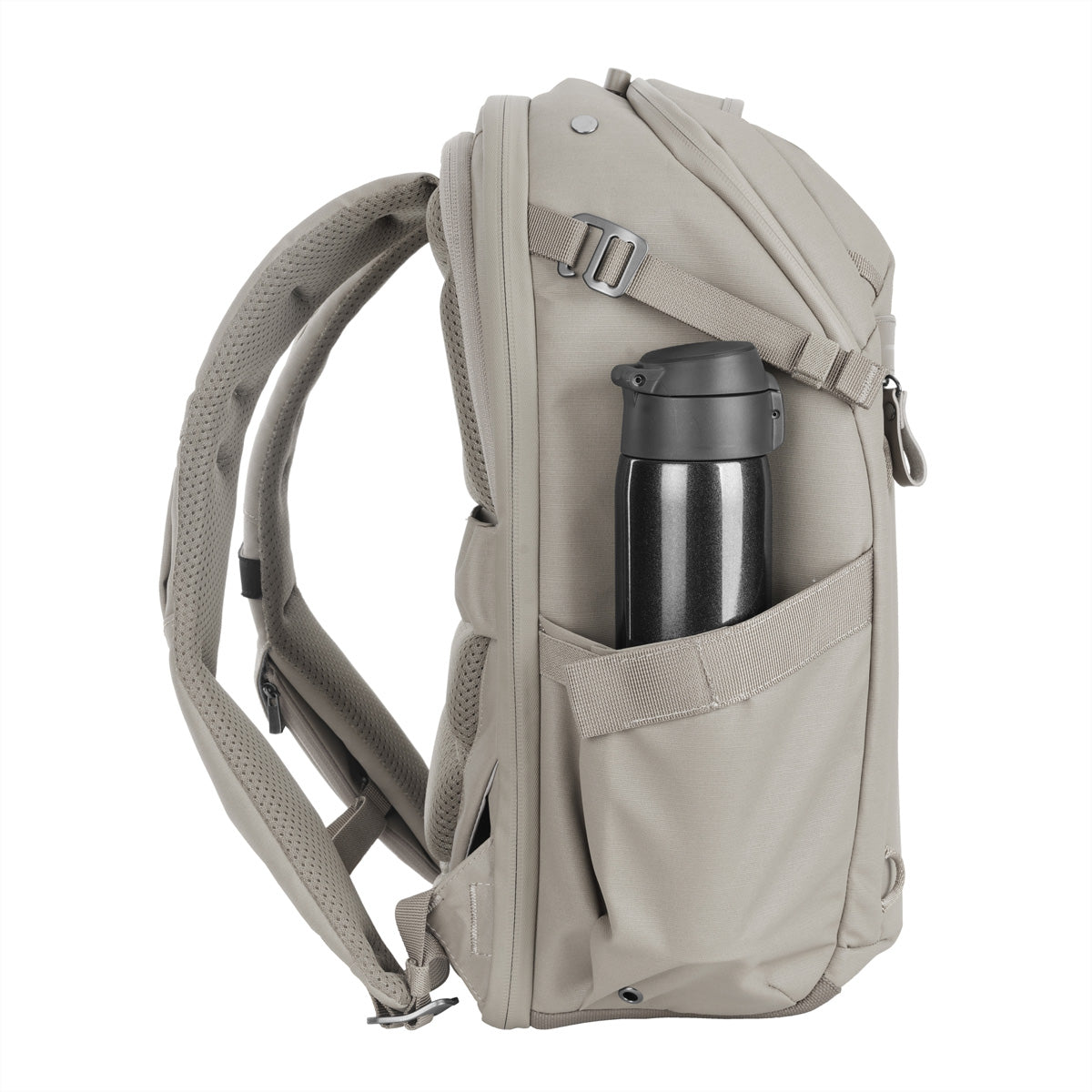 Vanguard VEO METRO B20L CM Fotorucksack – 20 Liter, für Laptops bis 14" – Beige – 420 × 285 × 220 mm