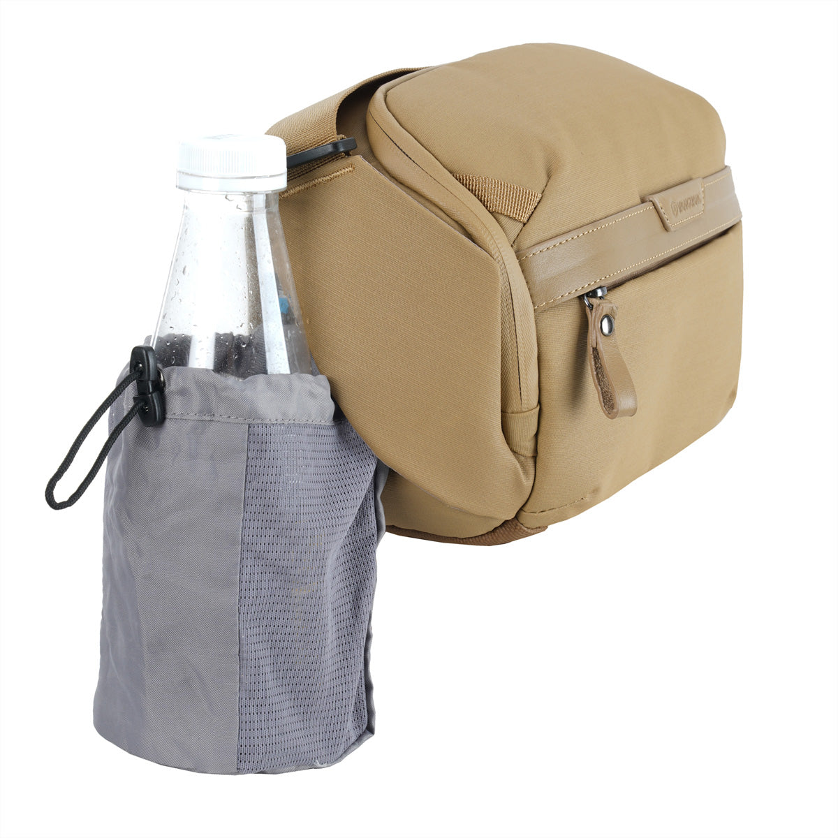 Vanguard VEO METRO S4L BG Schultertasche – 4 l, 300D Polyester, Beige