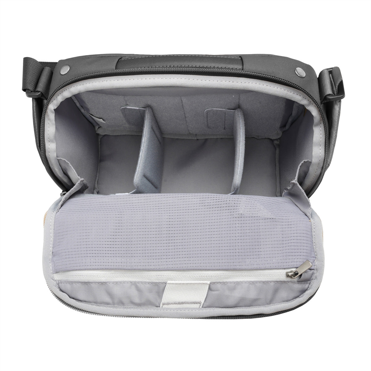 Vanguard VEO METRO S4L Schultertasche – 300D Polyester (DWR), 4 l – Schwarz
