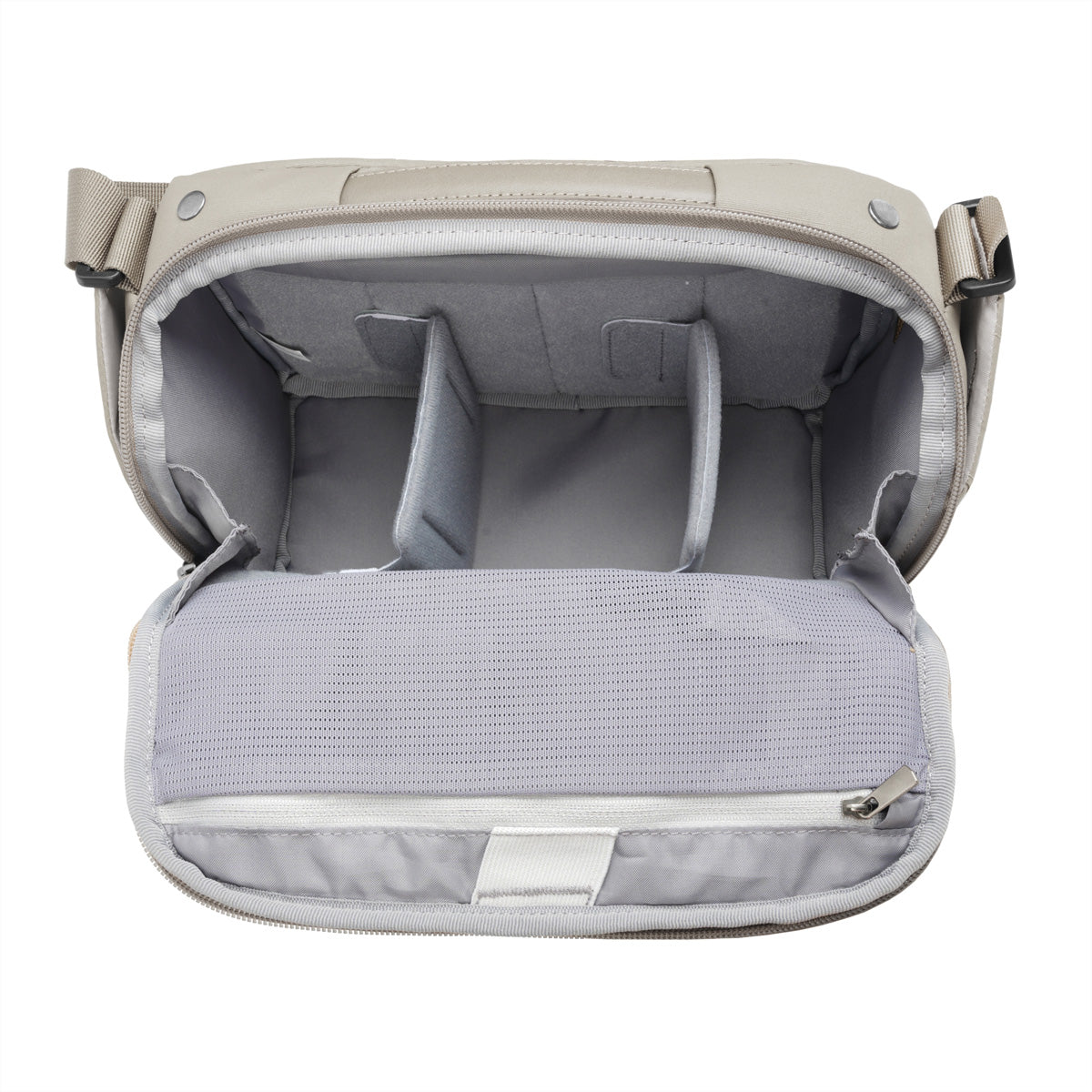 Vanguard VEO METRO S4L CM Schultertasche – 4 L, 290 × 175 × 145 mm – beige