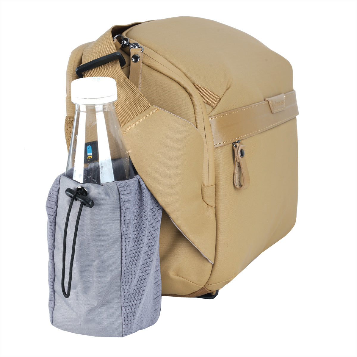 Vanguard VEO METRO S9L BG Schultertasche – 300D Polyester (DWR) – Beige