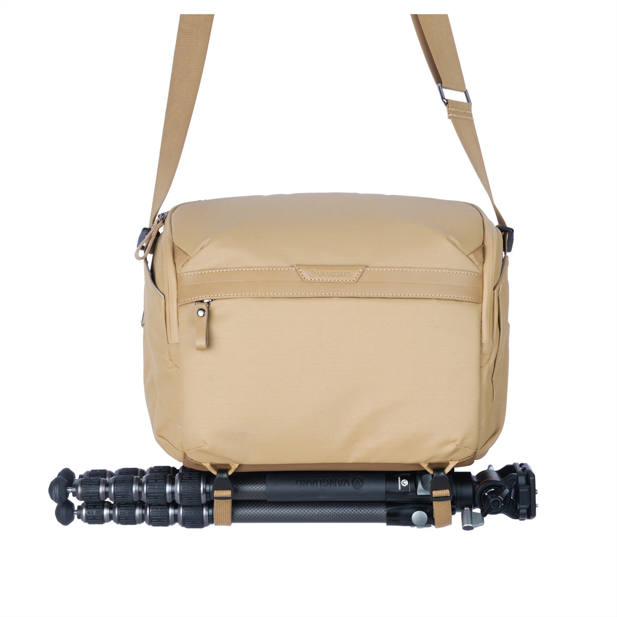 Vanguard VEO METRO S9L BG Schultertasche – 300D Polyester (DWR) – Beige