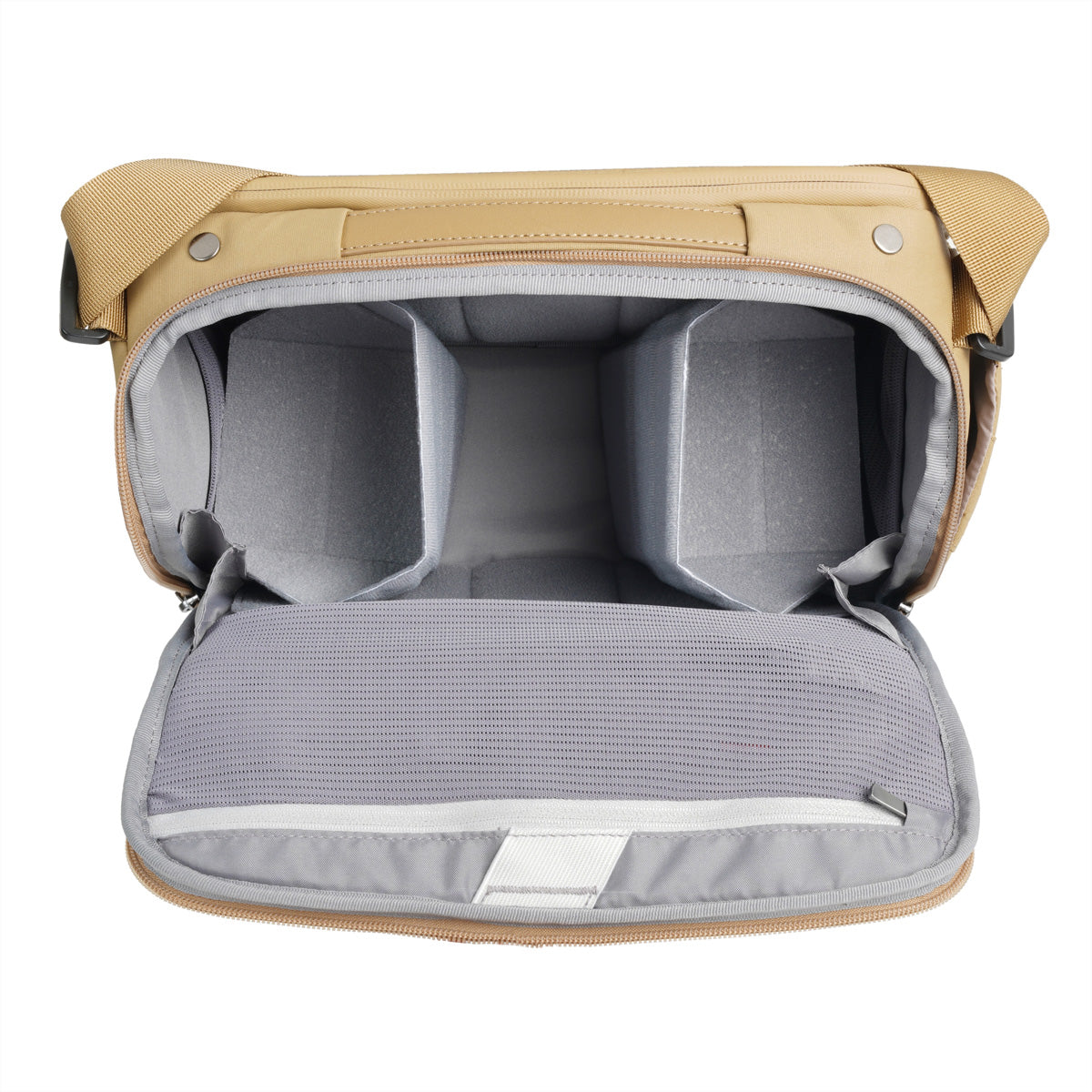 Vanguard VEO METRO S9L BG Schultertasche – 300D Polyester (DWR) – Beige