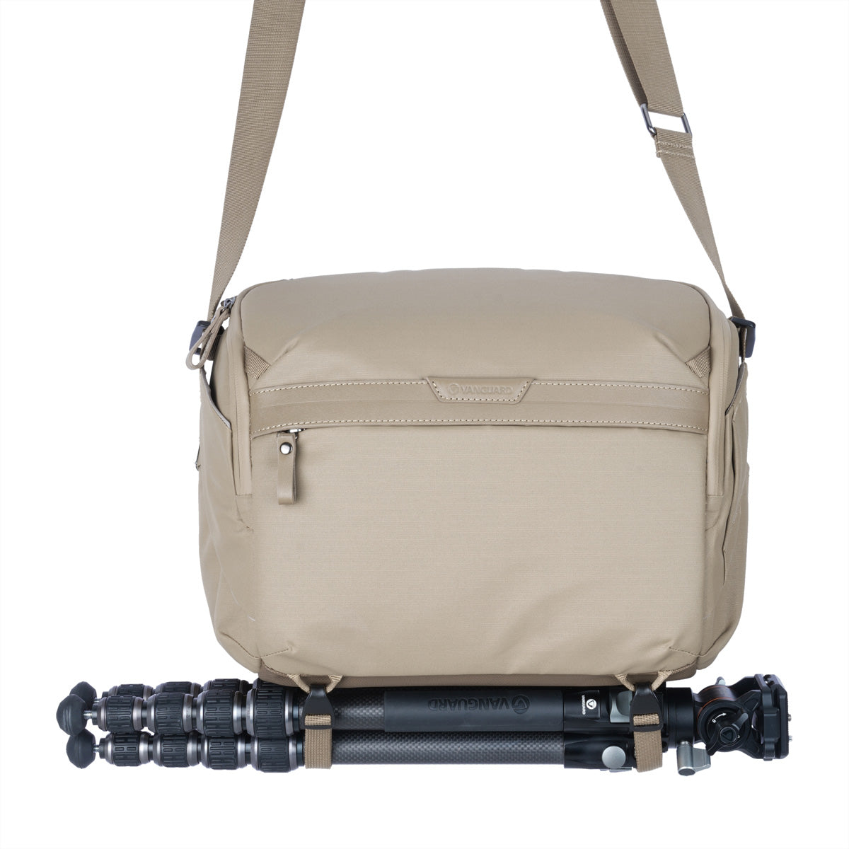 Vanguard VEO METRO S9L CM Schultertasche – 9 l, 275 × 365 × 170 mm – Beige