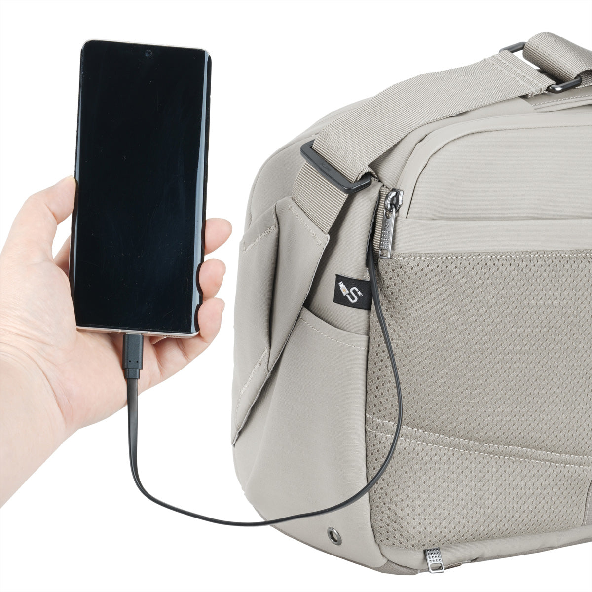 Vanguard VEO METRO S9L CM Schultertasche – 9 l, 275 × 365 × 170 mm – Beige