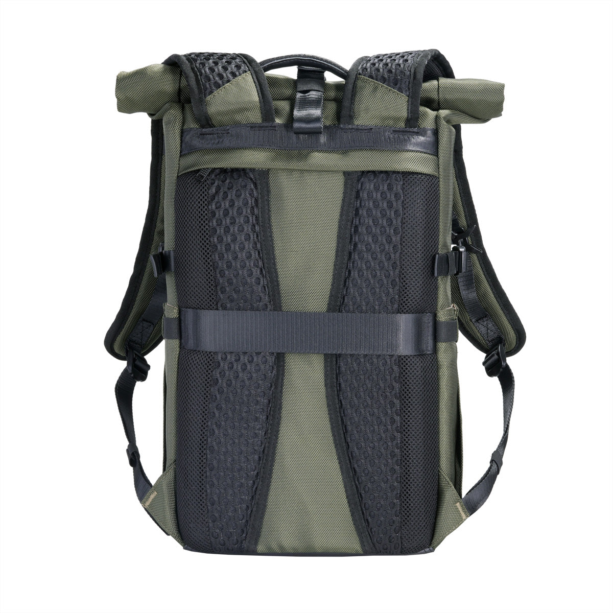 Vanguard VEO SELECT 43RBGR Fotorucksack – Rolltop, 55 l, Tabletfach bis 10,5", Stativtransport – Grün