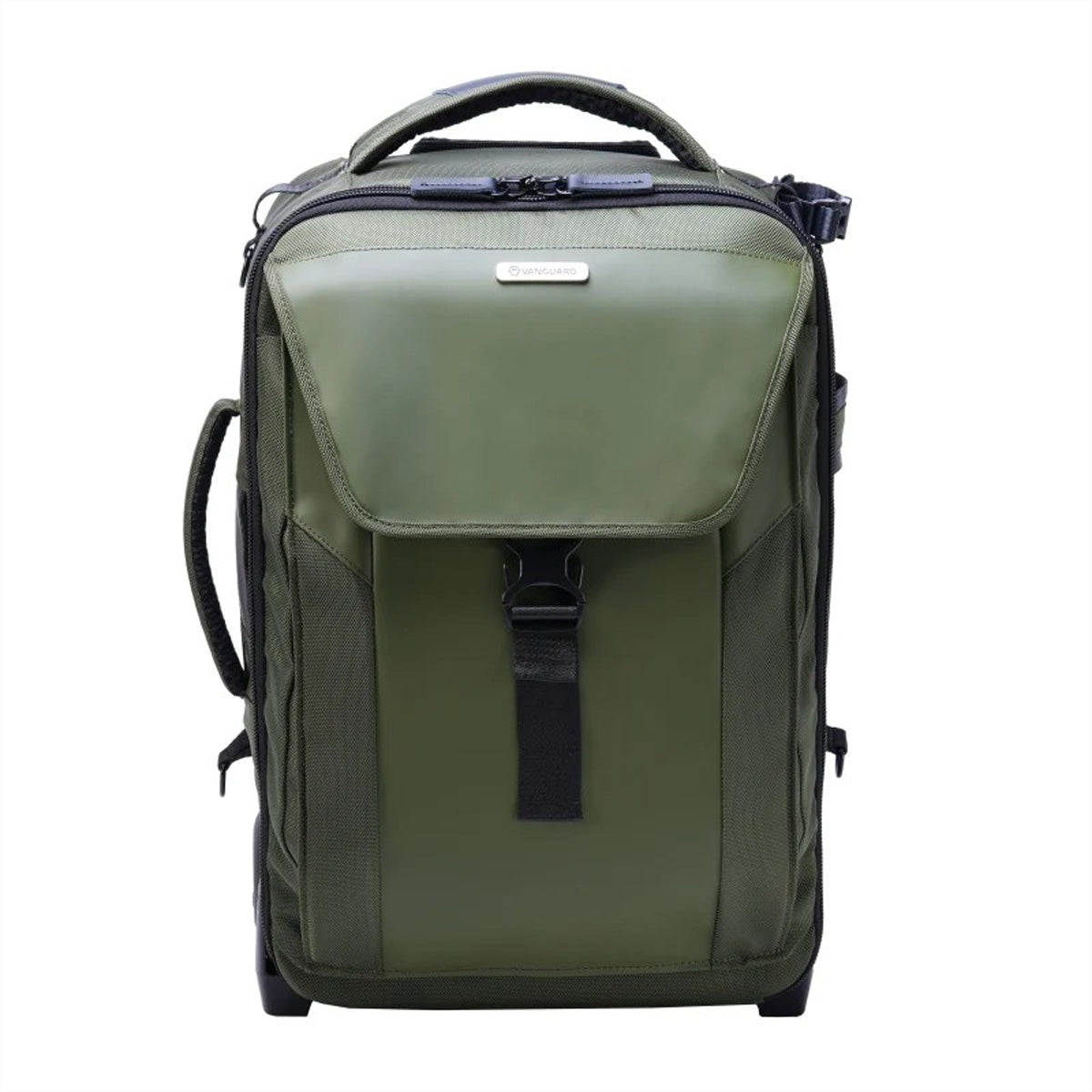 Vanguard VEO SELECT 59T GR Fototrolley – 17" Laptopfach, 2–3 Kameras, 6–7 Objektive – Grün
