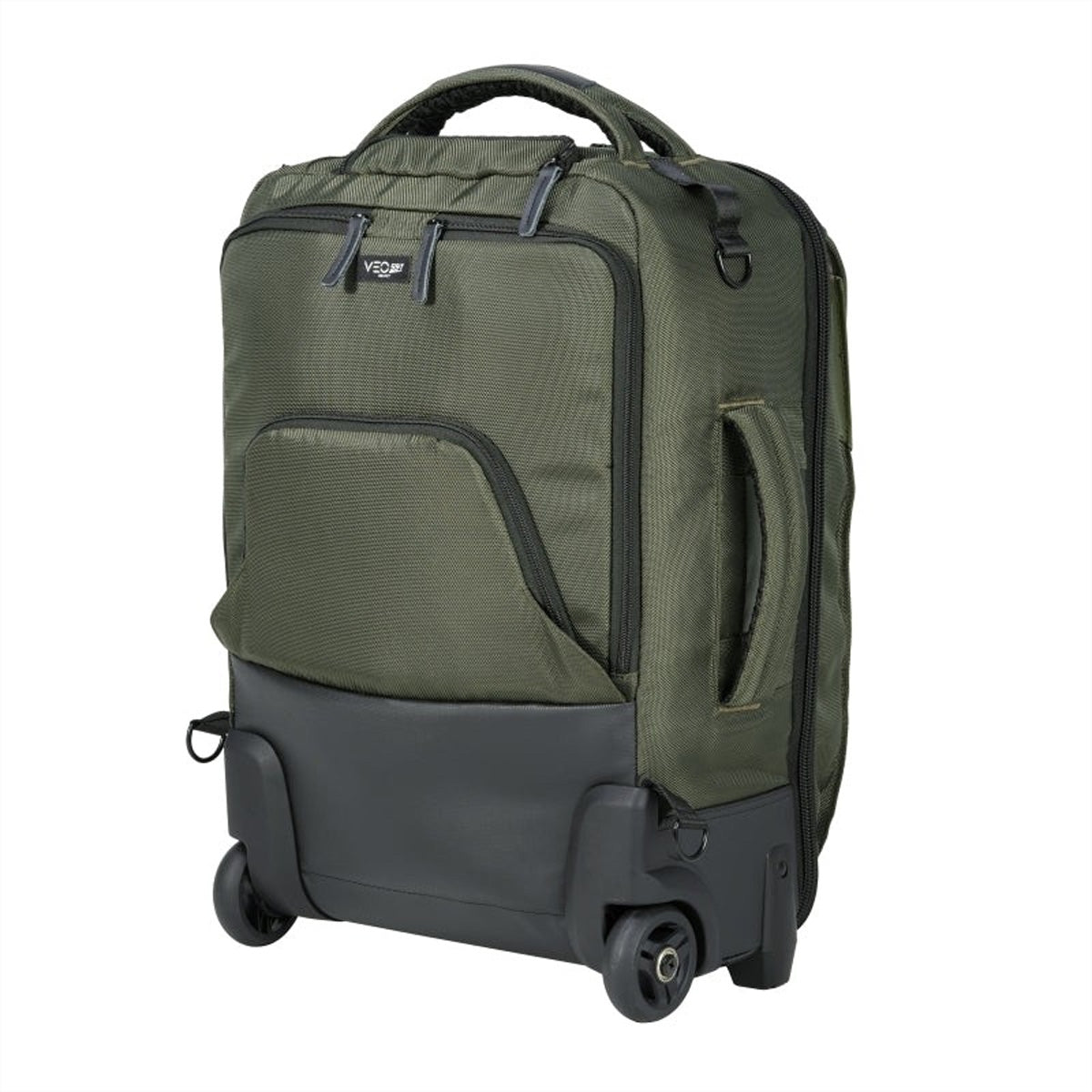 Vanguard VEO SELECT 59T GR Fototrolley – 17" Laptopfach, 2–3 Kameras, 6–7 Objektive – Grün